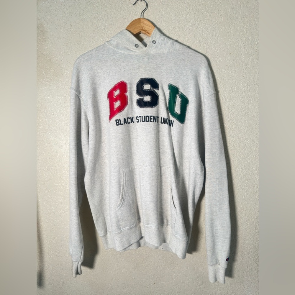 Champion Black Student Union Gray Hoodie